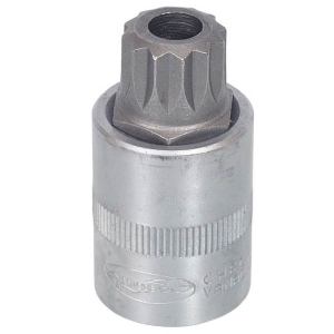 Головка-бита Spline M16T 1/2" L=55 мм с отверстием АВТОДЕЛО