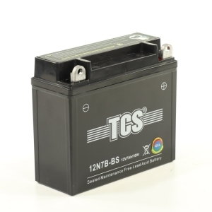 Аккумулятор для мотоциклов TCS GEL 12V 7а/ч 12N7B-BS обр.пол.залит заряжен