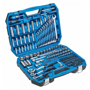Набор инструментов 222 пр.1/4",3/8",1/2" 6-гр HOEGERT