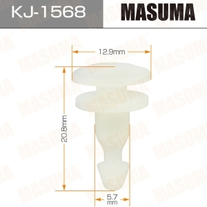Пистон NISSAN Patrol 97- молдинга арки колесной MASUMA (ПОД ЗАКАЗ)