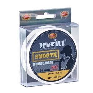 Леска флюорокарбон WFT Penzill Smooth 0,25мм 200м