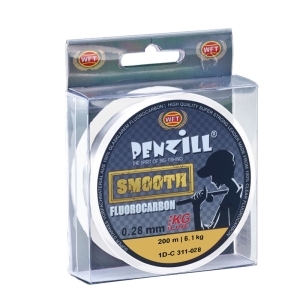 Леска флюорокарбон WFT Penzill Smooth 0,28мм 200м