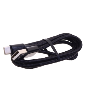 Кабель Type-C-USB 1м. черный WIIIX