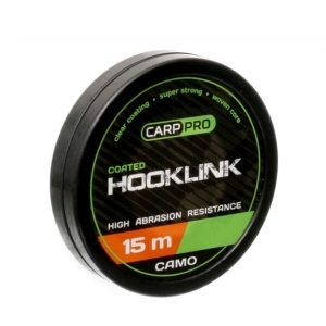 Материал поводковый Soft Coated Hooklink Camo 25lb 15м