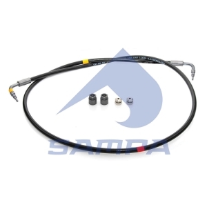 Шланг VOLVO FH12,FM9,FM12 подъема кабины (L=1255) SAMPA