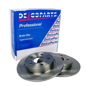 Диск тормозной FORD Focus3 задний DELCO PARTS (к-т 2шт)