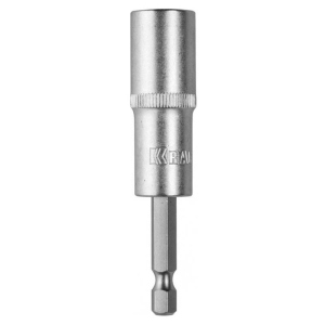 Бита-головка 13 мм 1/4" L=80 мм под шуруповерт, блистер Nut Driver KRAFTOOL