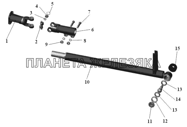 Хвостовик 104-1703032-31 (для МАЗ 104 до июня 2000г.) МАЗ-104 (2011)