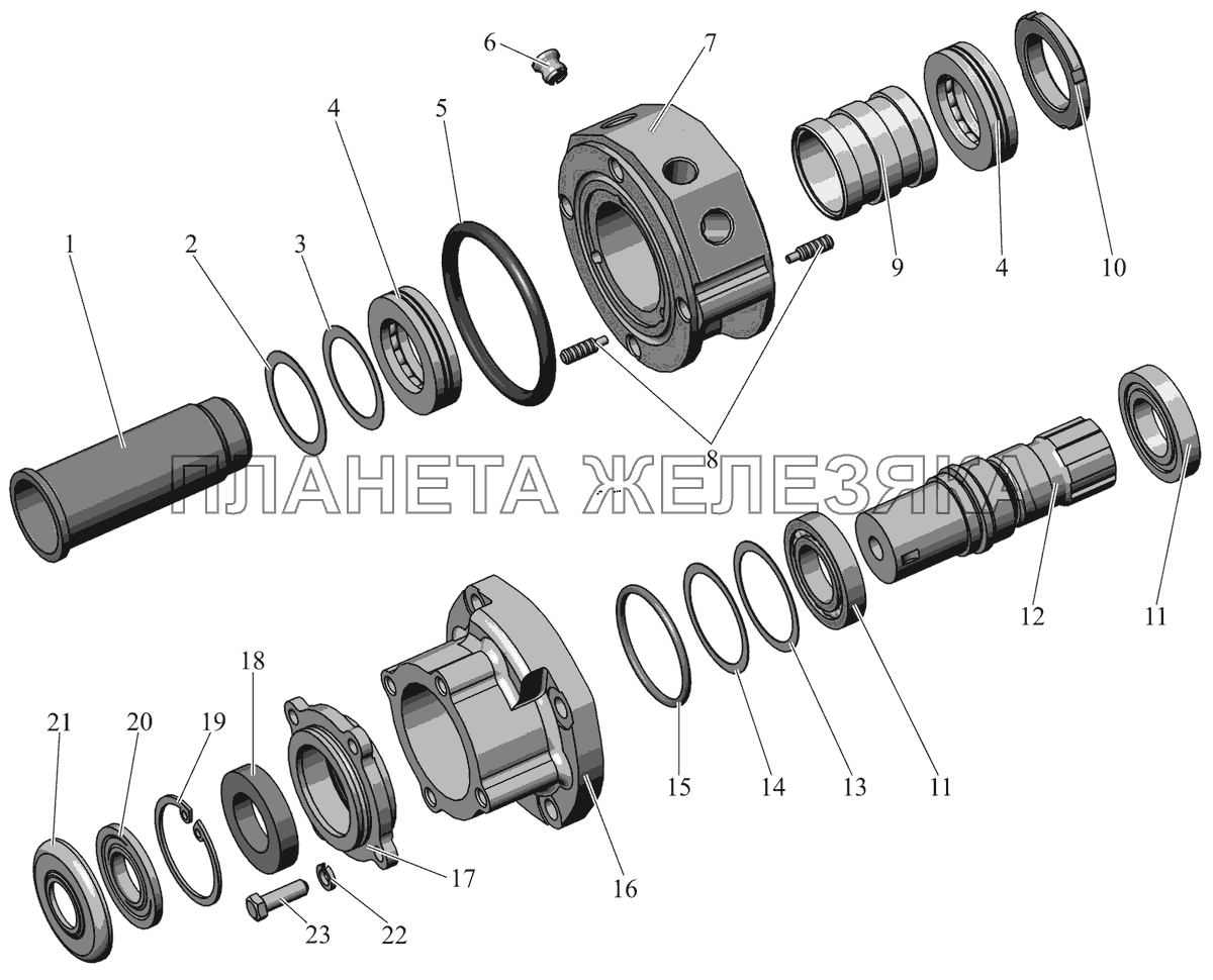 Распределитель 5336-3416010-01 МАЗ-107 (2011)