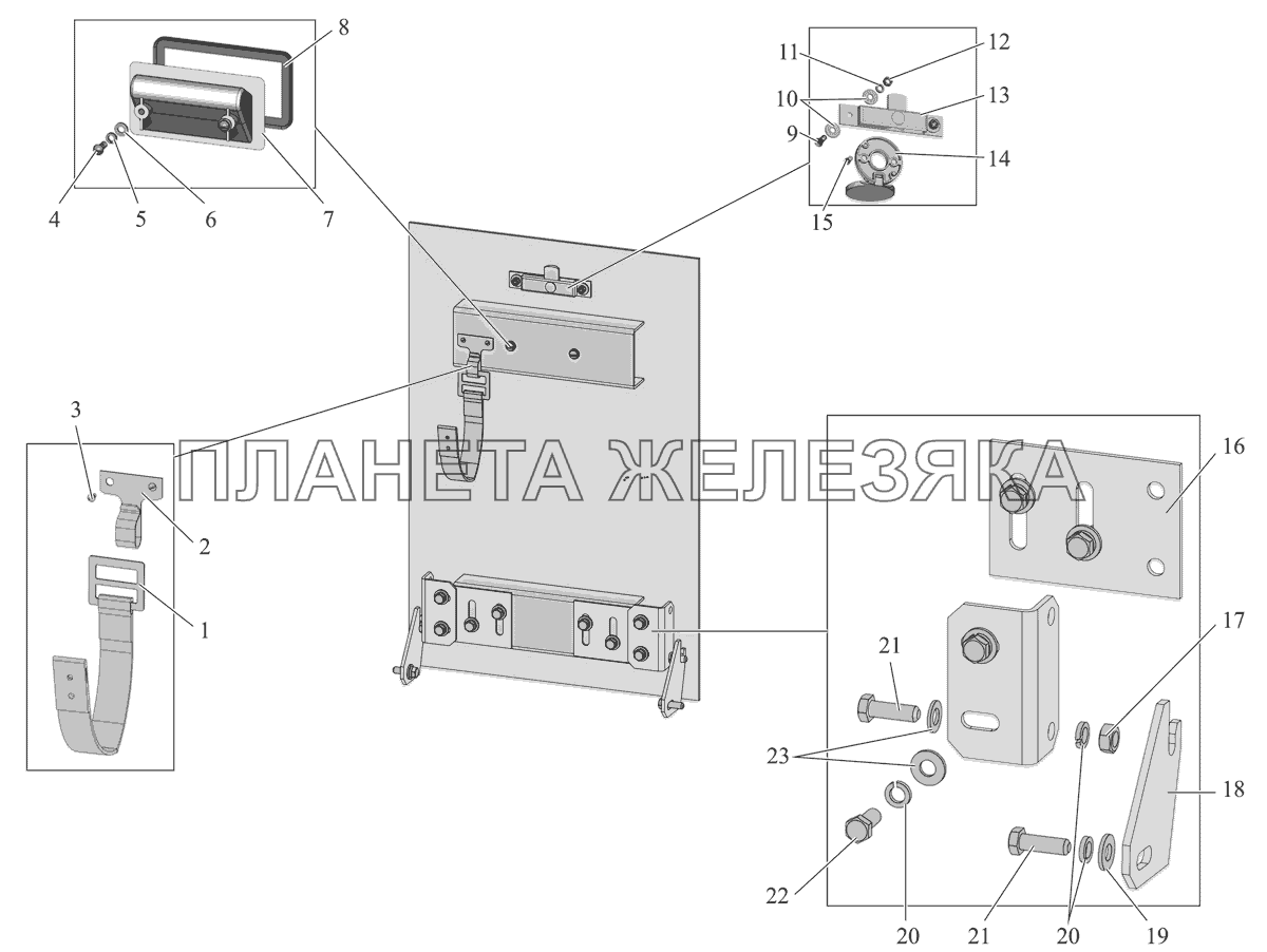 Крышка 206060-5409211 МАЗ-206/226
