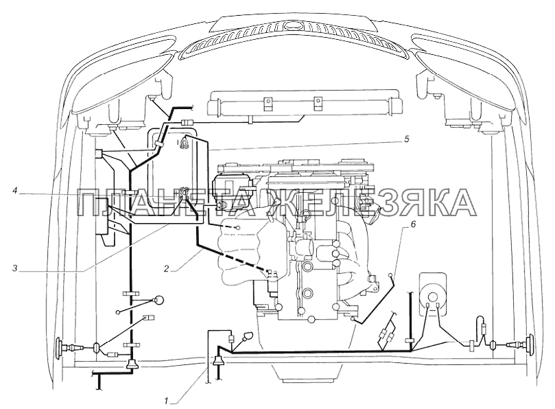 Установка проводов (на автомобиль) ГАЗ-31105 (дополнение)