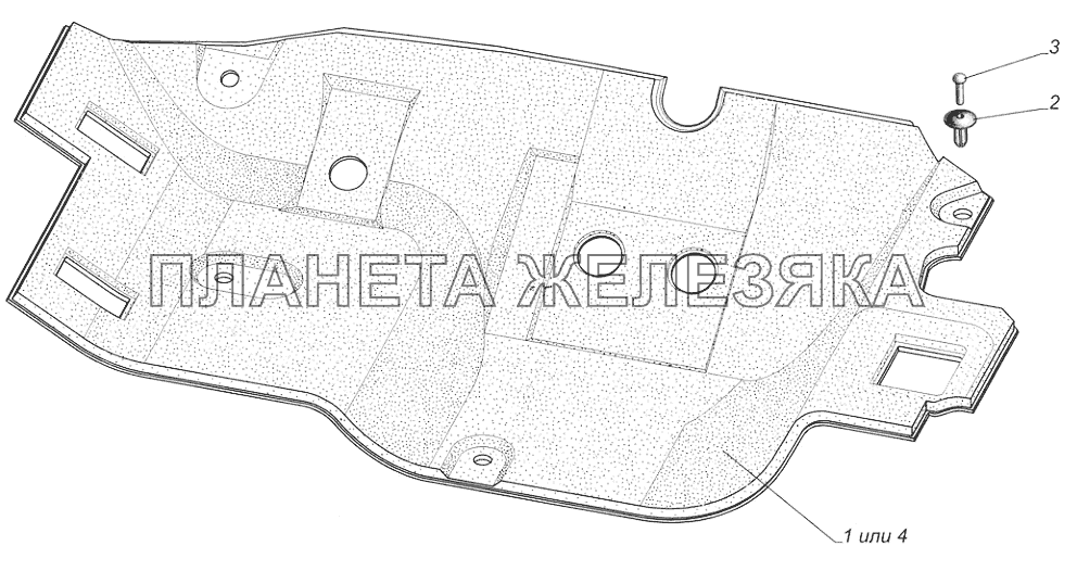 3302-5312002-20. Установка термошумоизоляции щитка передка ГАЗ-3302 (с двиг. УМЗ)