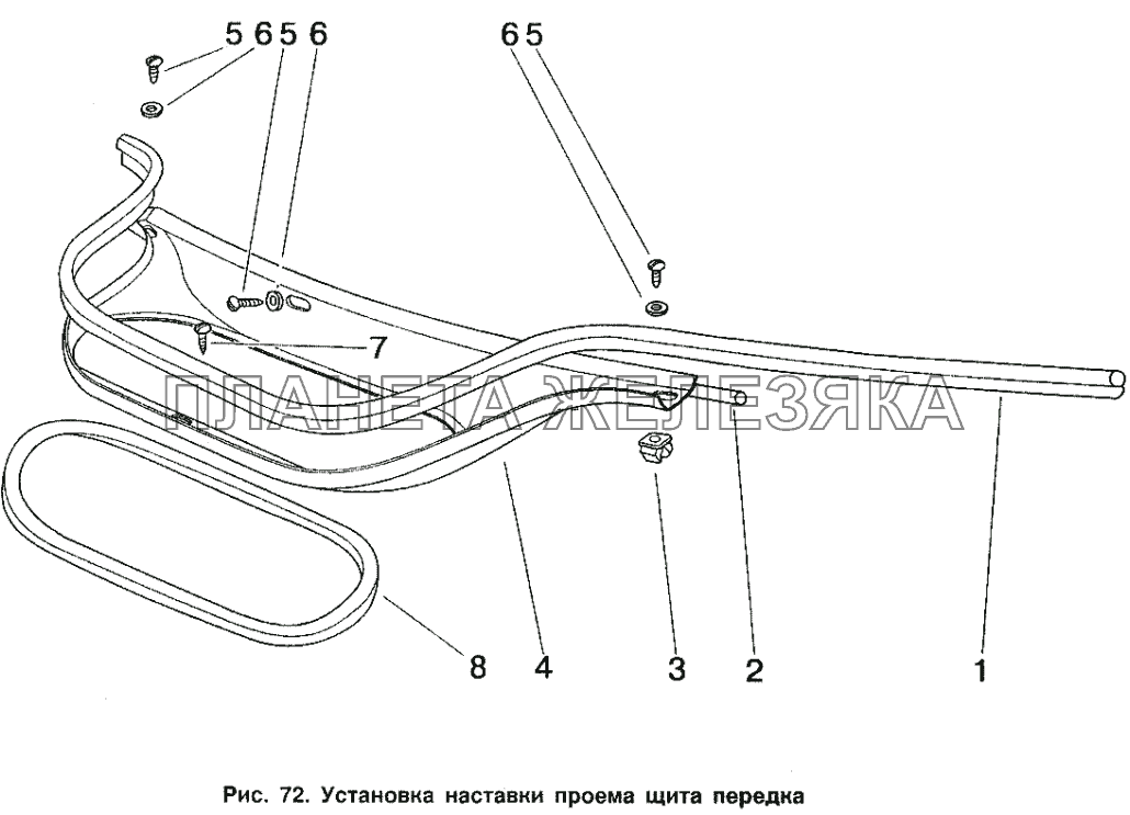 Установка наставки проема щита передка ИЖ 2126