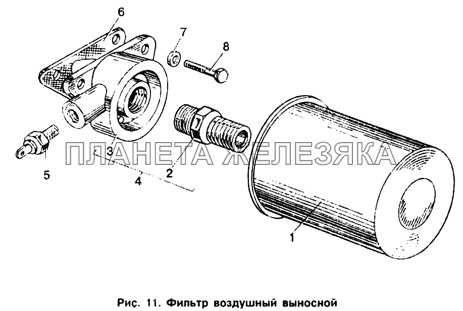 Фильтр воздушный выносной ИЖ 2126