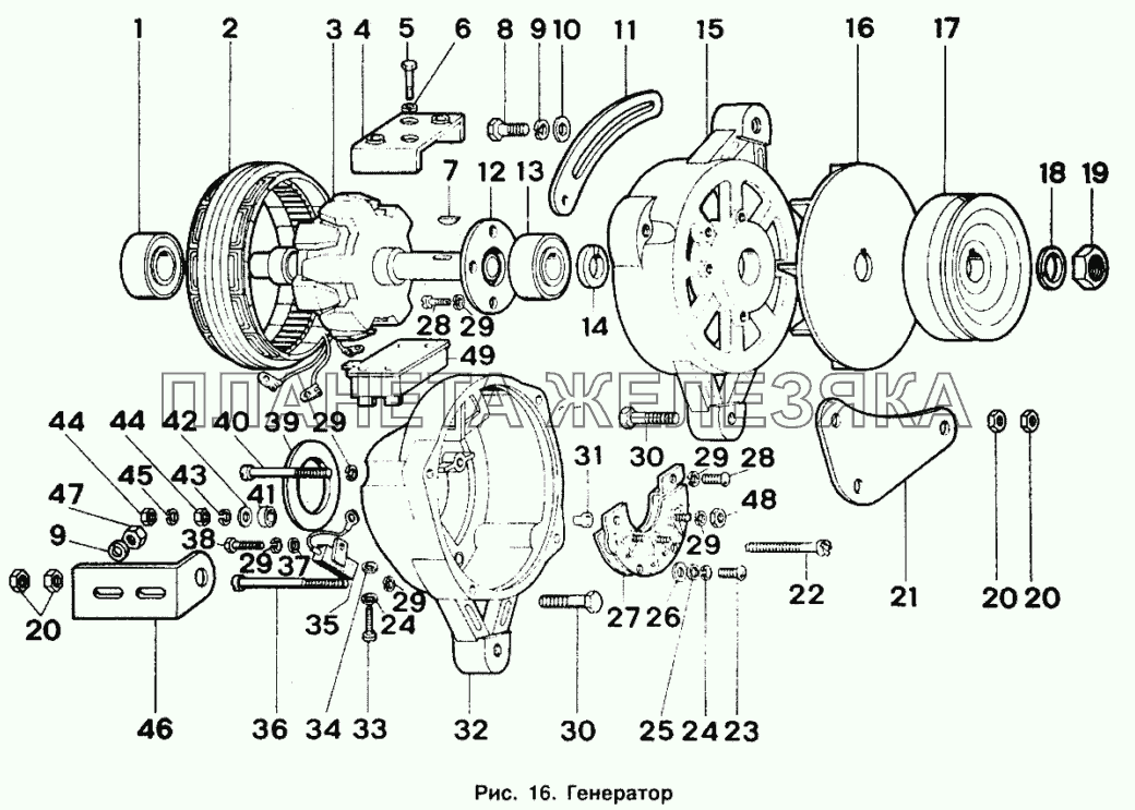 Генератор ИЖ 2126
