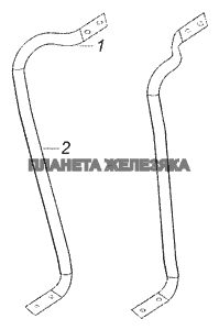 53205-8202011 Поручень входа КамАЗ-4308 (Евро 3)