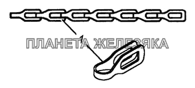 Цепочка в сборе 5320-1015162 КамАЗ-4308