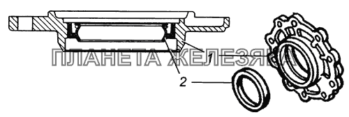 Крышка стакана в сборе 5320-2402050 КамАЗ-4308