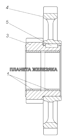 740.70-1029115 Шестерня ведущая КамАЗ-43118 (Евро 4)