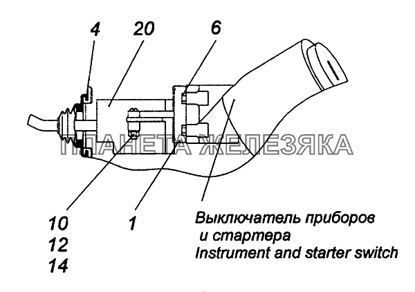 6520-3400006-19 Установка круиз-контроля КамАЗ-43502 (Евро 4)