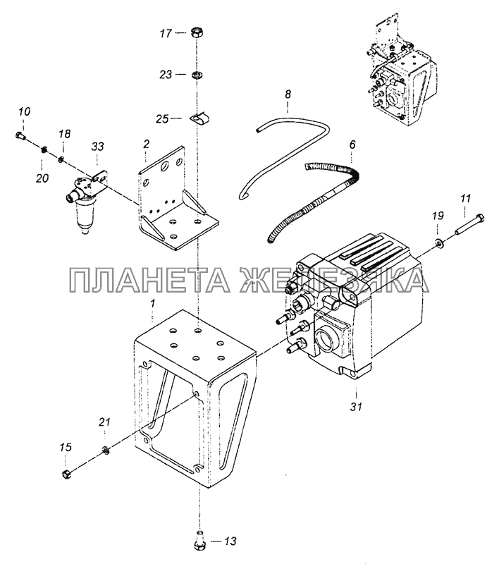 5460-1208550-20 Насос дозирующий КамАЗ-6460 (Евро 4)