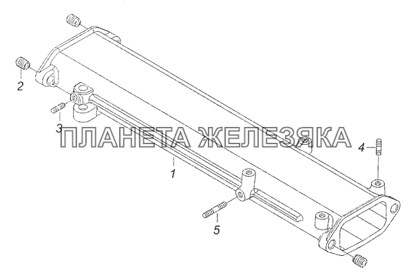 7406.1115122-10 Труба подводящая КамАЗ-65111 (Евро 4)
