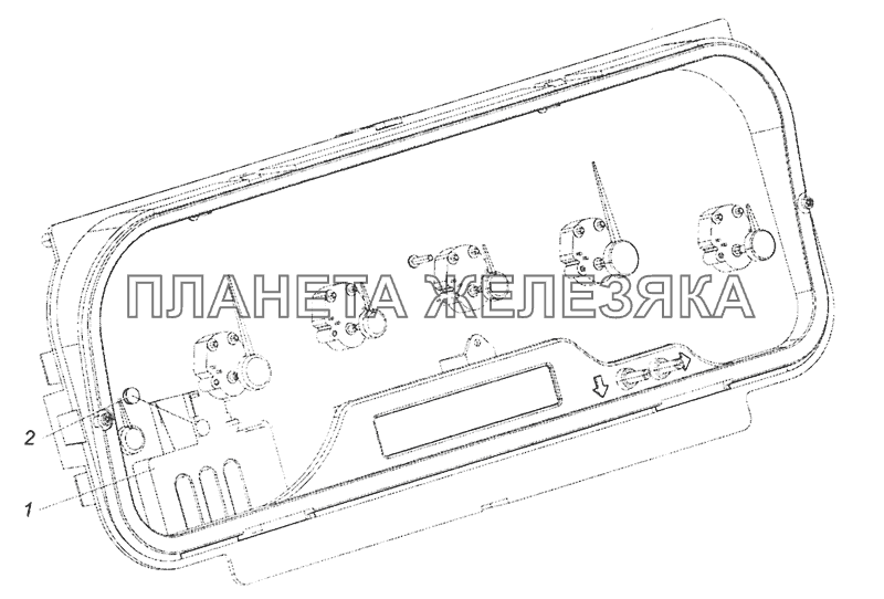 5308-3802001 Пломбировка спидометра КамАЗ-6520 (Euro-4)