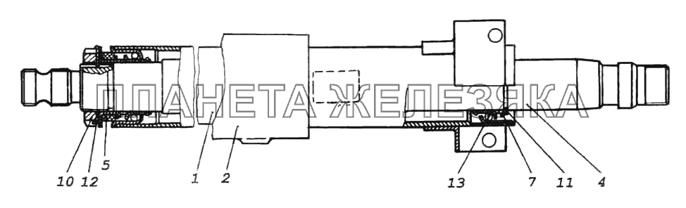 Рулевая колонка КамАЗ-6522