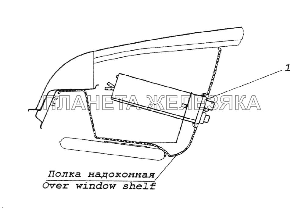 Установка автомагнитолы КамАЗ-65226