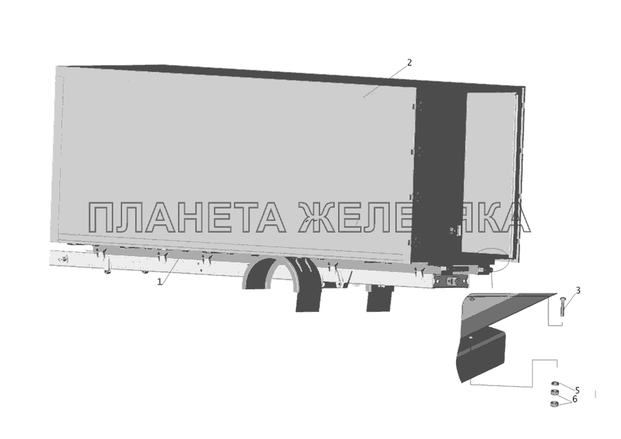 Кузов в сборе КГ4370-5000010, КГ4370-5000010-01, КИ4370-5000010, КИ4370-5000010-20 МАЗ-437030 (Зубренок)