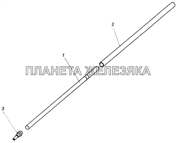 Удлинитель МАЗ-437040 (Зубренок)