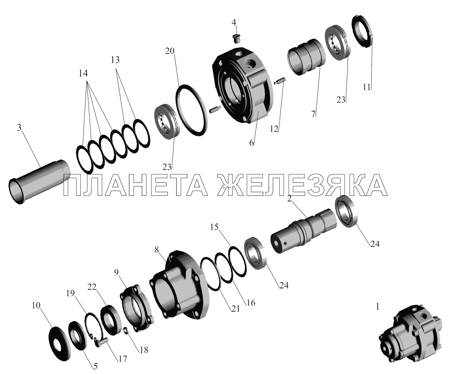 Распределитель МАЗ-551669
