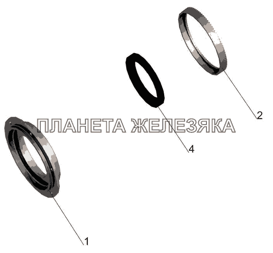 Крышка 54326-3103034-001 МАЗ-6501B9