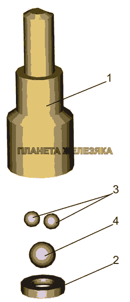 Клапан обратный 5516-8609240 МАЗ-6501B9