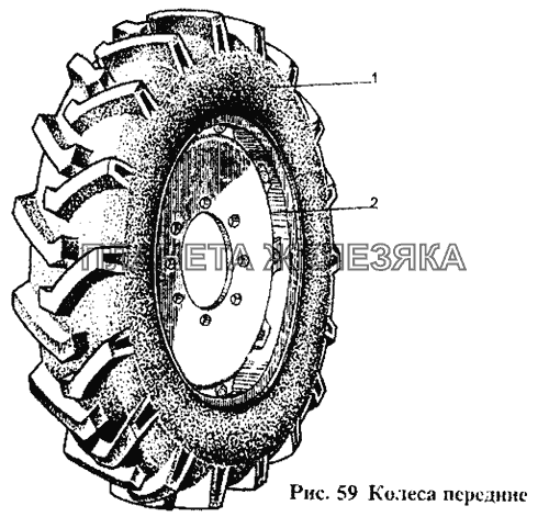 Колеса передние МТЗ-1221