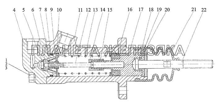 Цилиндр главный 2022-1602810 МТЗ-1523.4