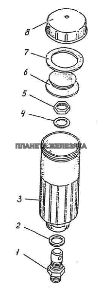 Бачок 822-1602120 МТЗ-2022