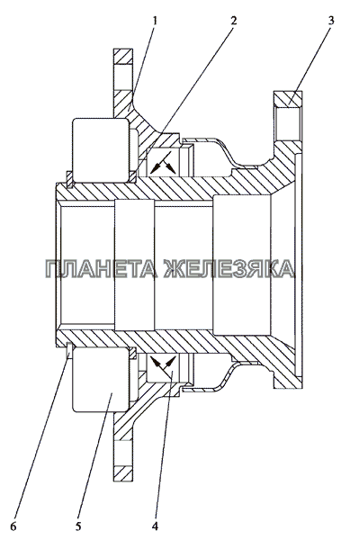 Полумуфта МТЗ-2103