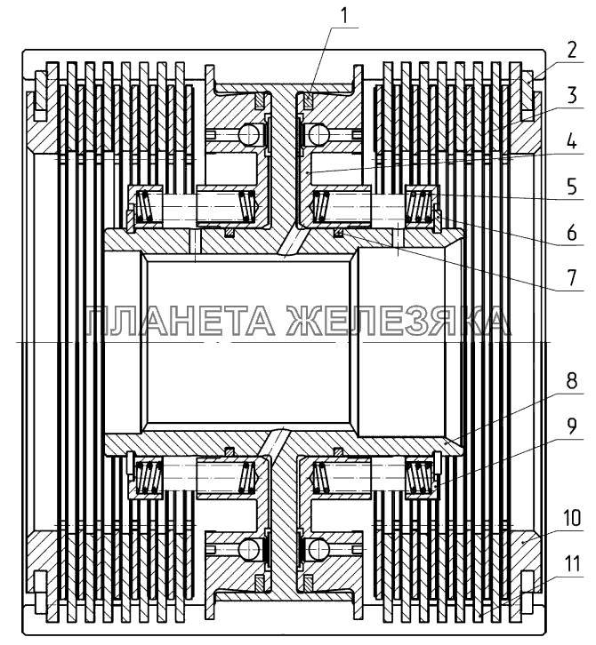 Фрикцион 2822-1701070-А Беларус-3022ДЦ.1