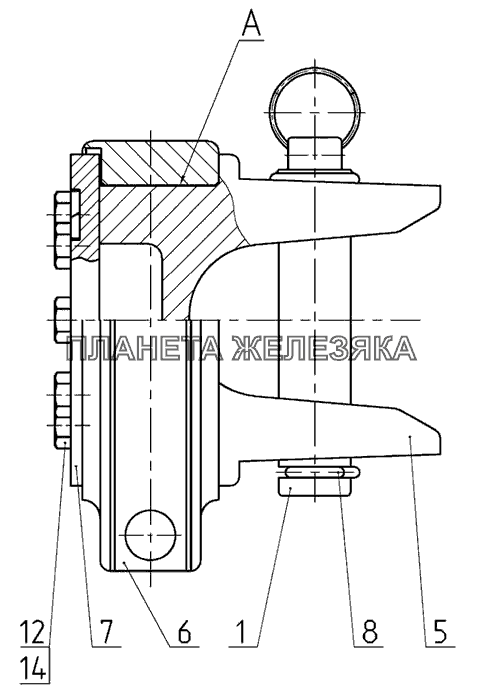 Вилка Беларус-3022ДЦ.1