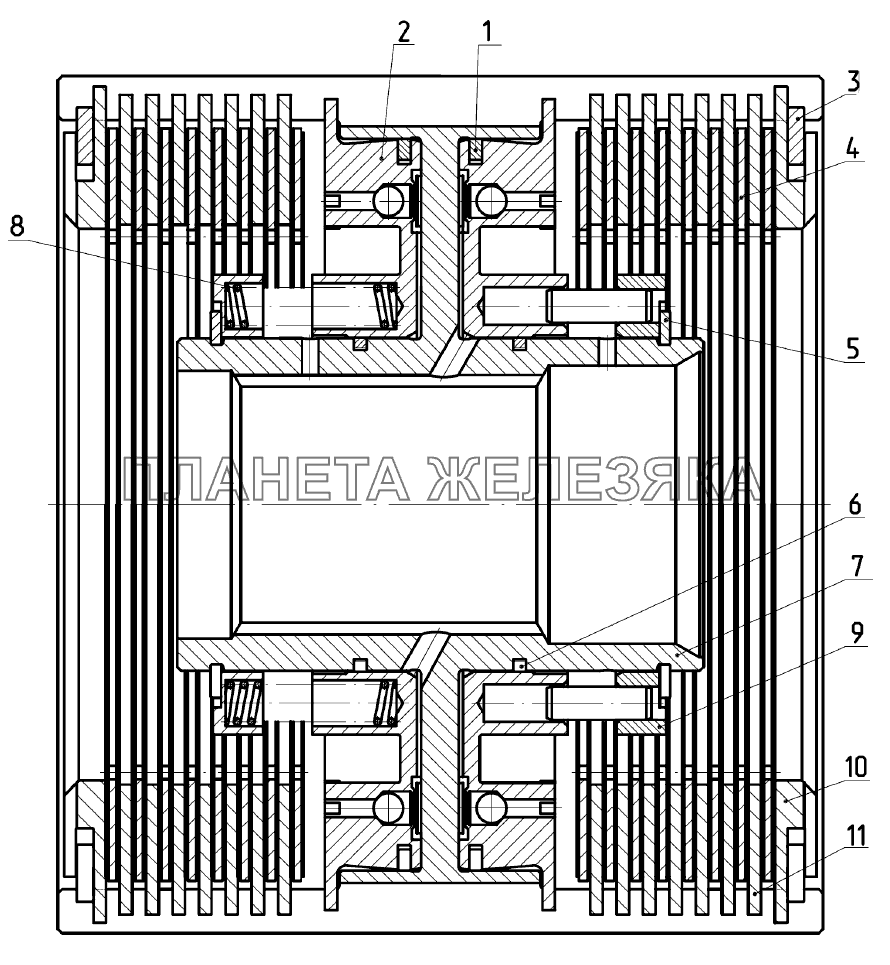 Фрикцион МТЗ-3522