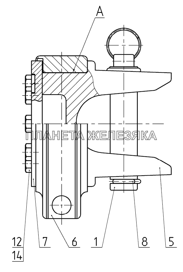 Вилка МТЗ-3522