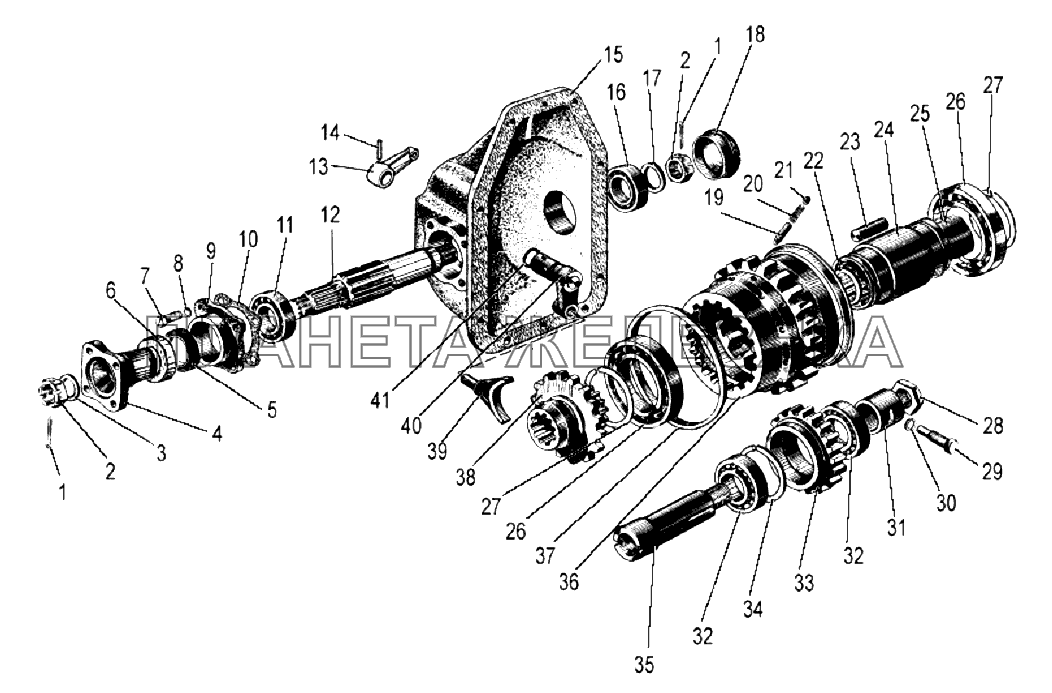 Раздаточная коробка Беларус-922.3 / 922.4