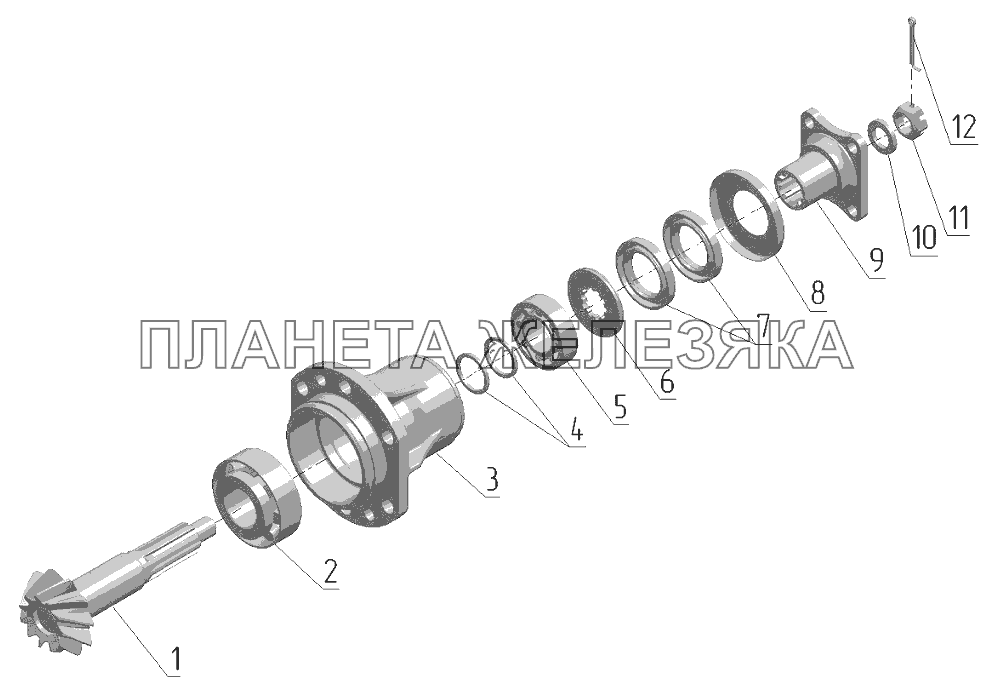 Шестерня Беларус-922.5