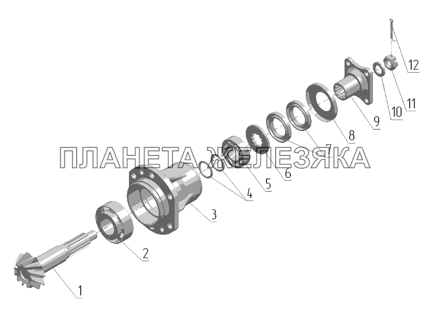 Шестерня Беларус-923.5
