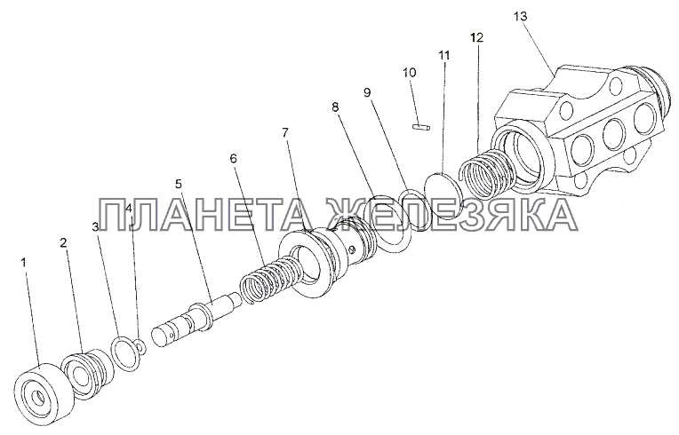 Распределитель 652511-1703640 МЗКТ-652511