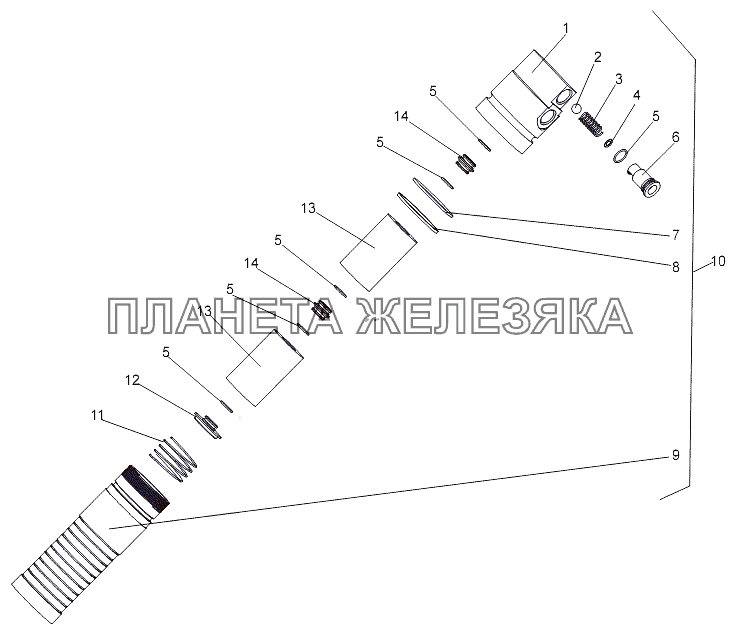 Фильтр 7930-1910050-12 МЗКТ-7930-200