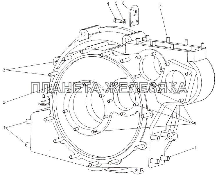 Картер 7929-4202012-10 МЗКТ-7930-200
