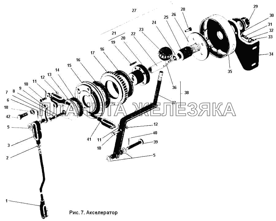 Акселератор К-701