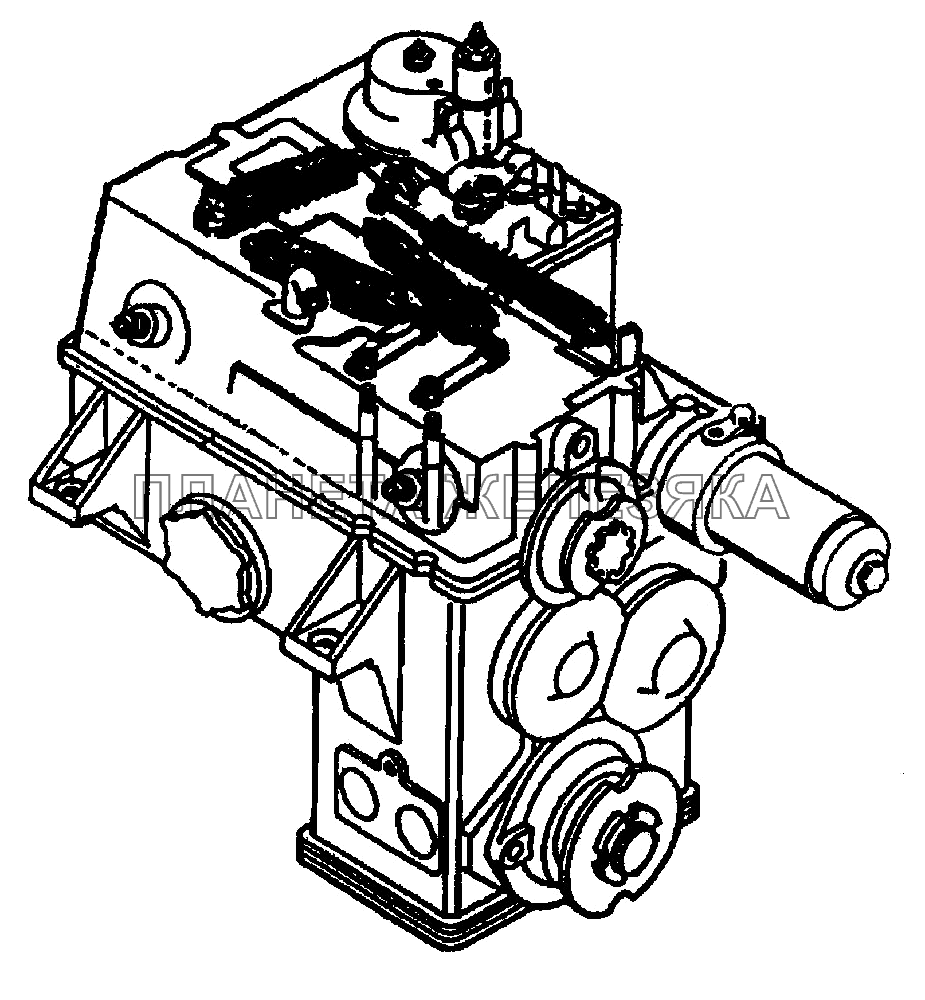 Коробка передач K-744P1